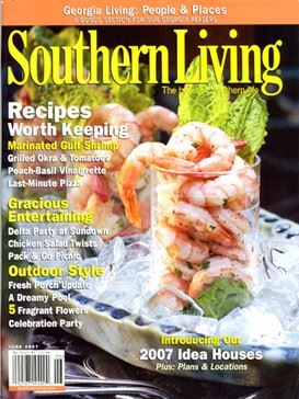 Southern Living magazine poster